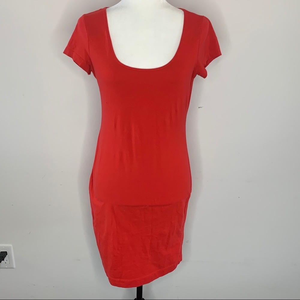 Red dress